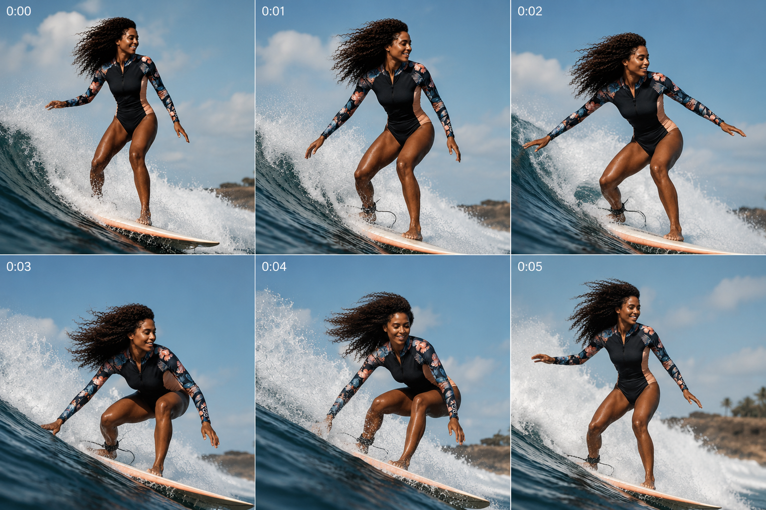 Surf persona storyboard